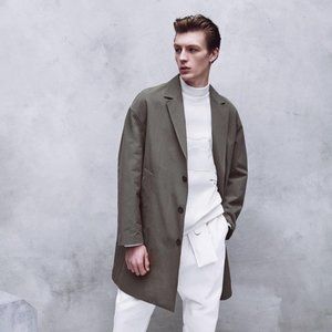 NWOT - Zara Man Trench Coat Size M
